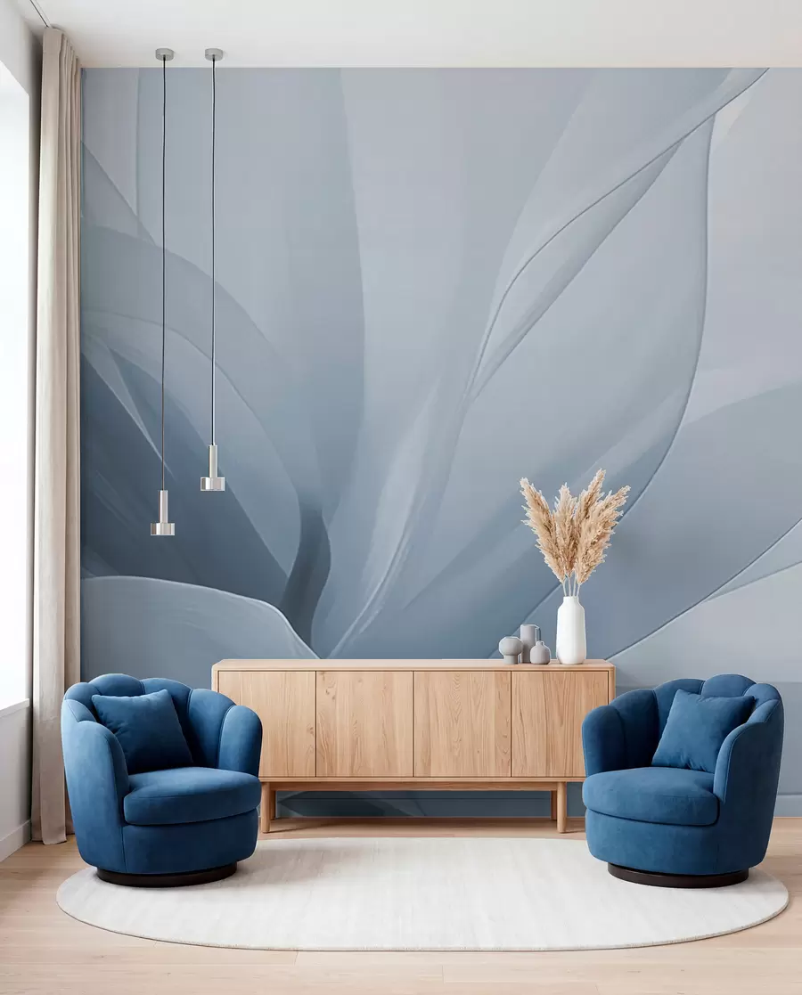 Fotobehang Abstracte bloem w04435v2