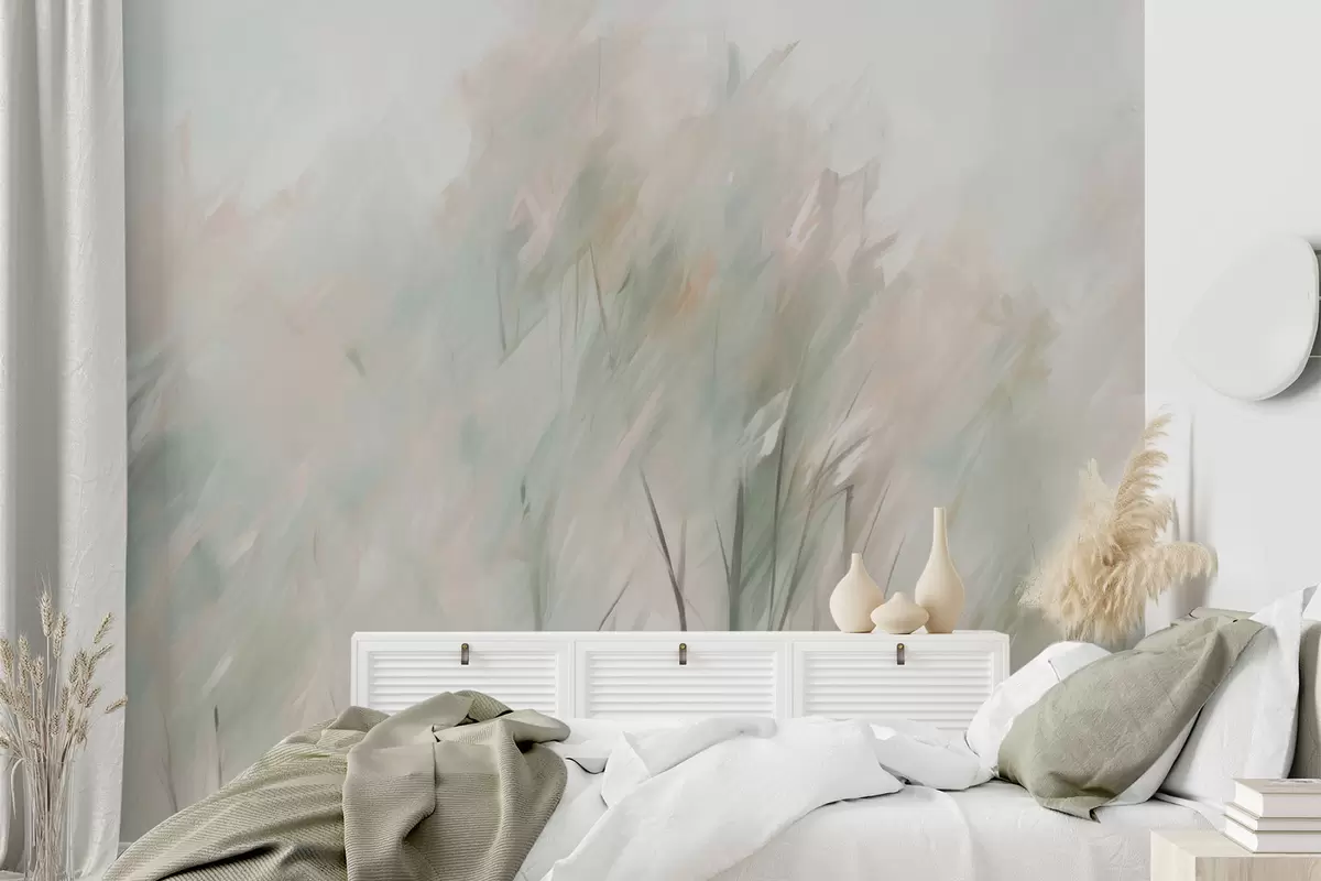 Papier peint photo Peinture d'imitation d'arbres w04411v1