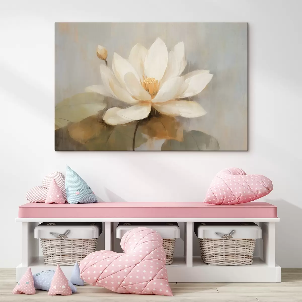  Peintures Grande fleur de lotus s45618