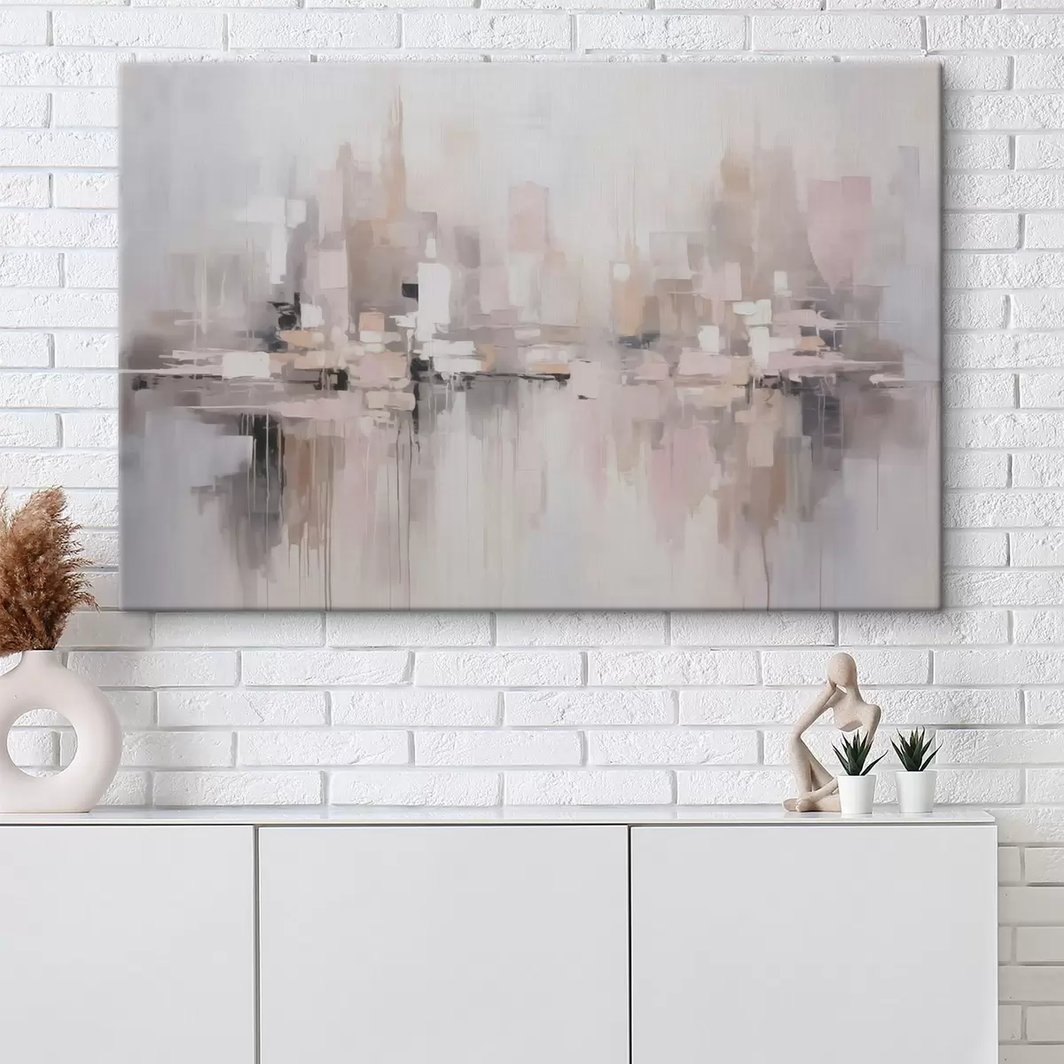  Schilderijen Abstracte stad s45602