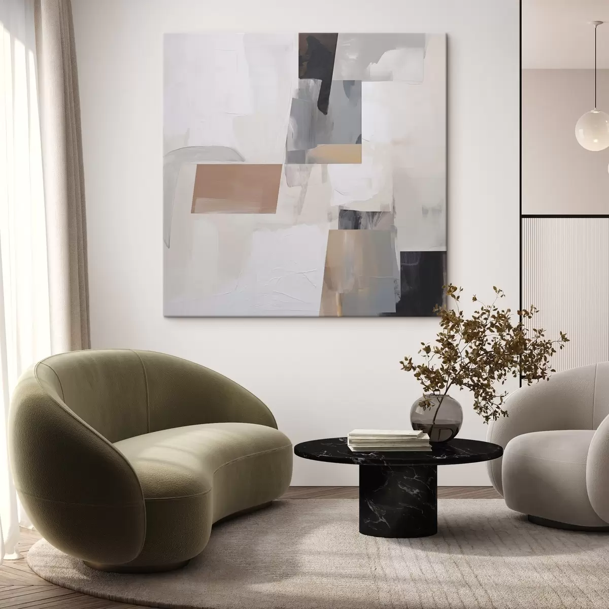  Schilderijen Abstractie s45609