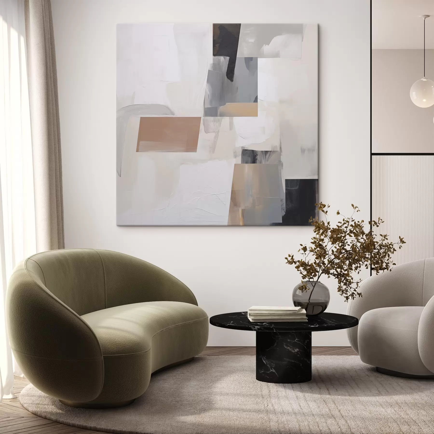  Schilderijen Abstractie s45609