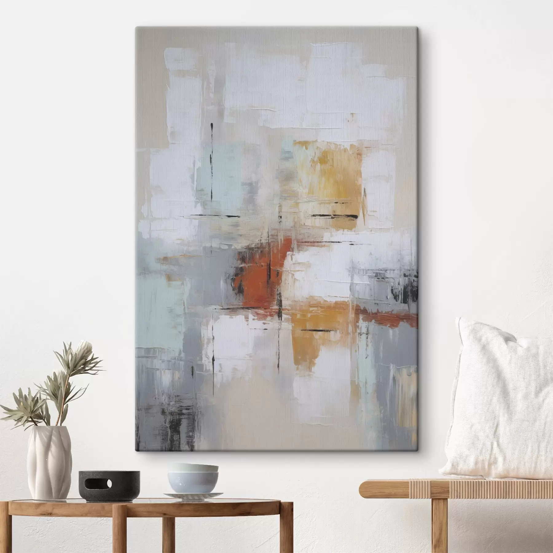  Peintures Abstraction imitation de la peinture et abrasions s45634