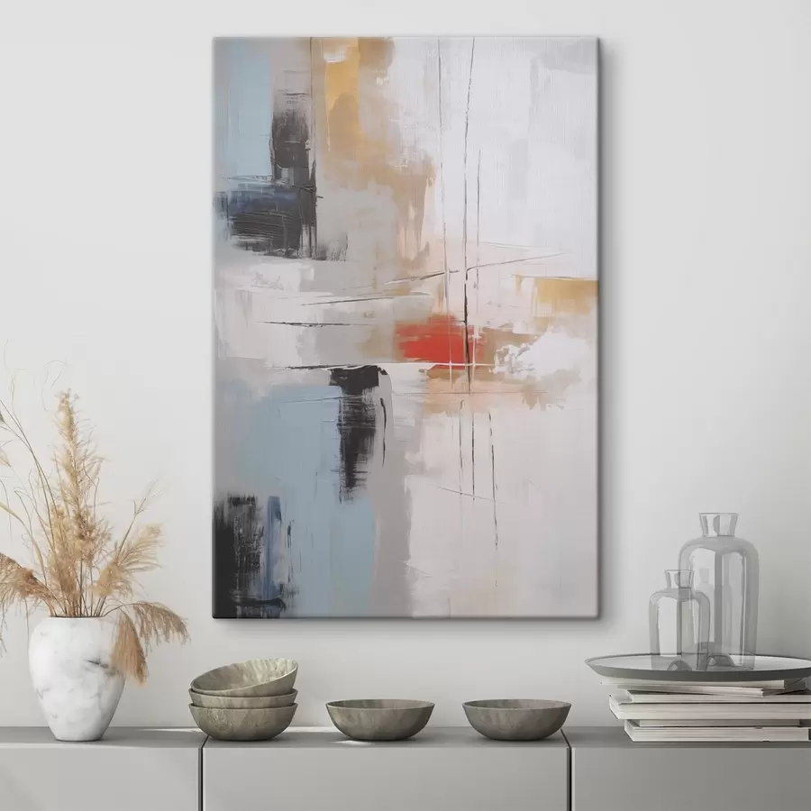  Peintures Abstraction imitation de la peinture et abrasions s45635