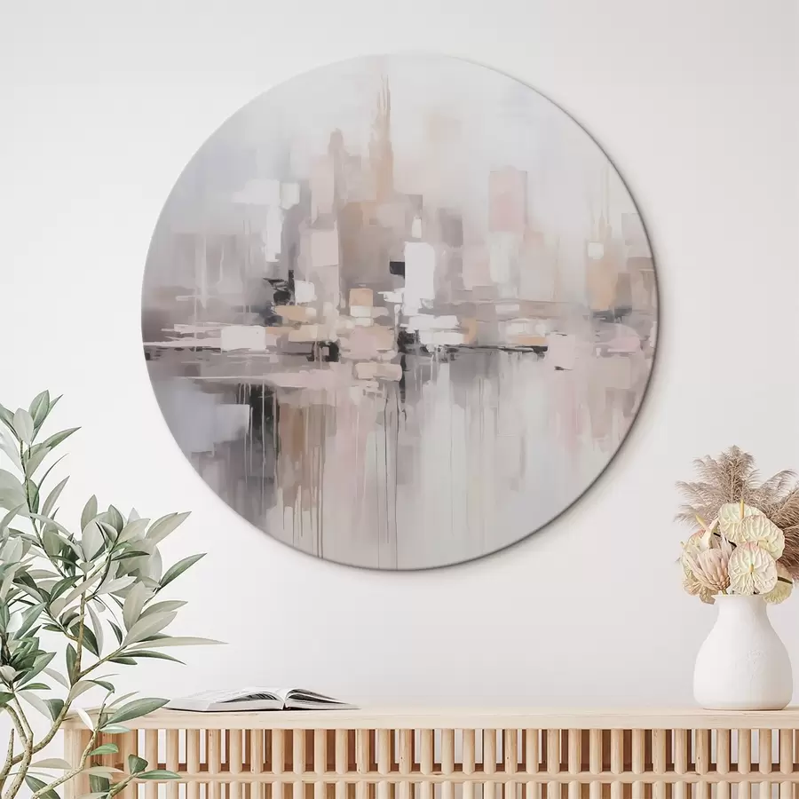  Schilderijen Abstracte stad r45602