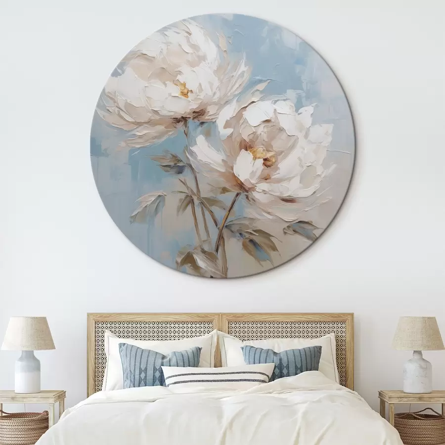  Peintures Peinture imitation pivoines r45607