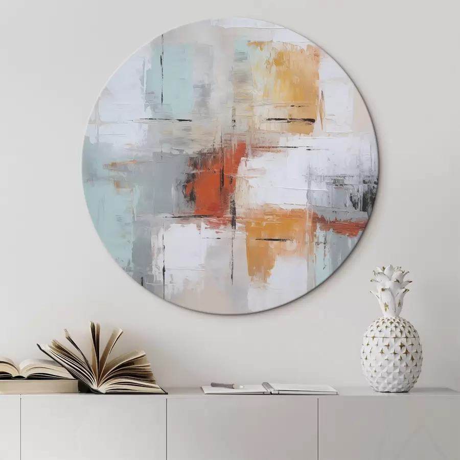  Peintures Abstraction imitation de la peinture et abrasions r45634