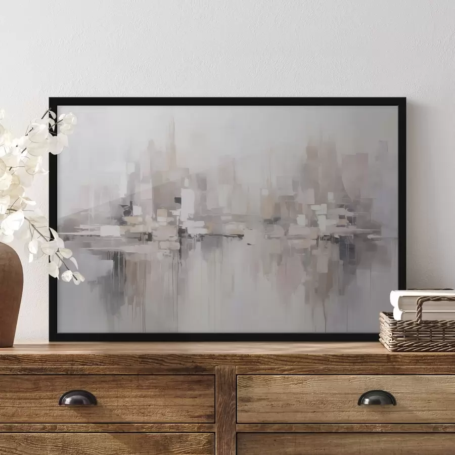 Papier peint photo Ville abstraite f45602