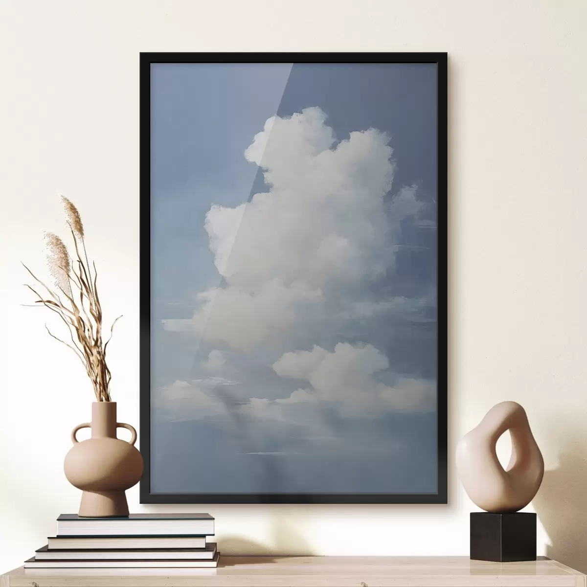 Poster Wolken in de lucht f45605