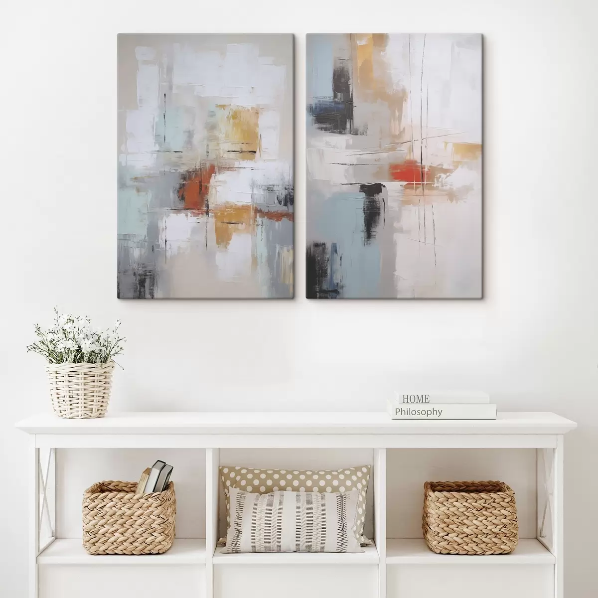  Peintures Abstraction imitation de la peinture et abrasions m00667