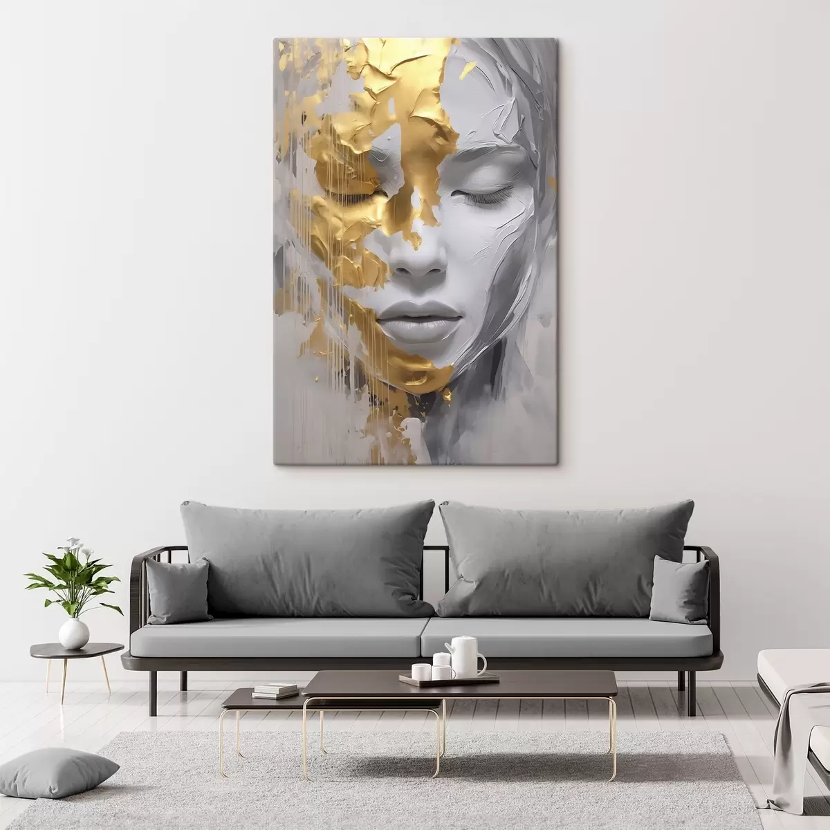  Peintures Portrait abstrait d'une femme s45448