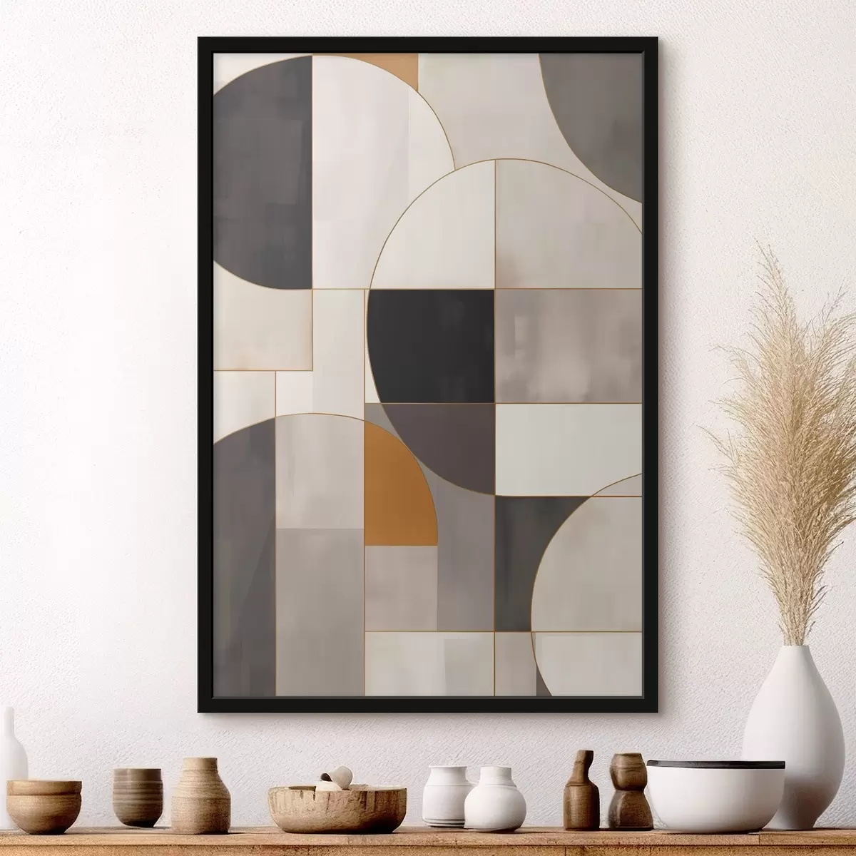 Poster Geometrische abstractie f45584