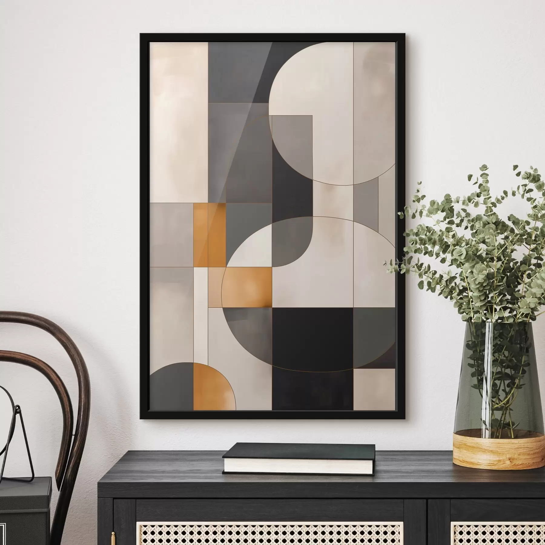 Fotobehang Geometrische abstractie f45585