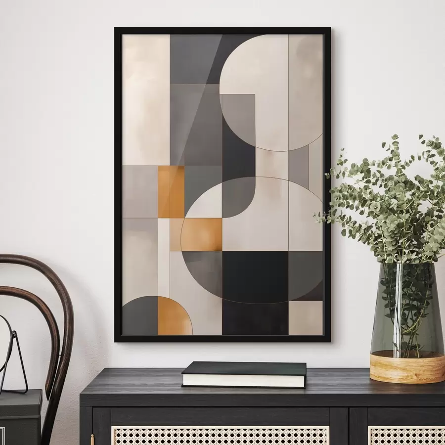 Papier peint photo Abstraction géométrique f45585