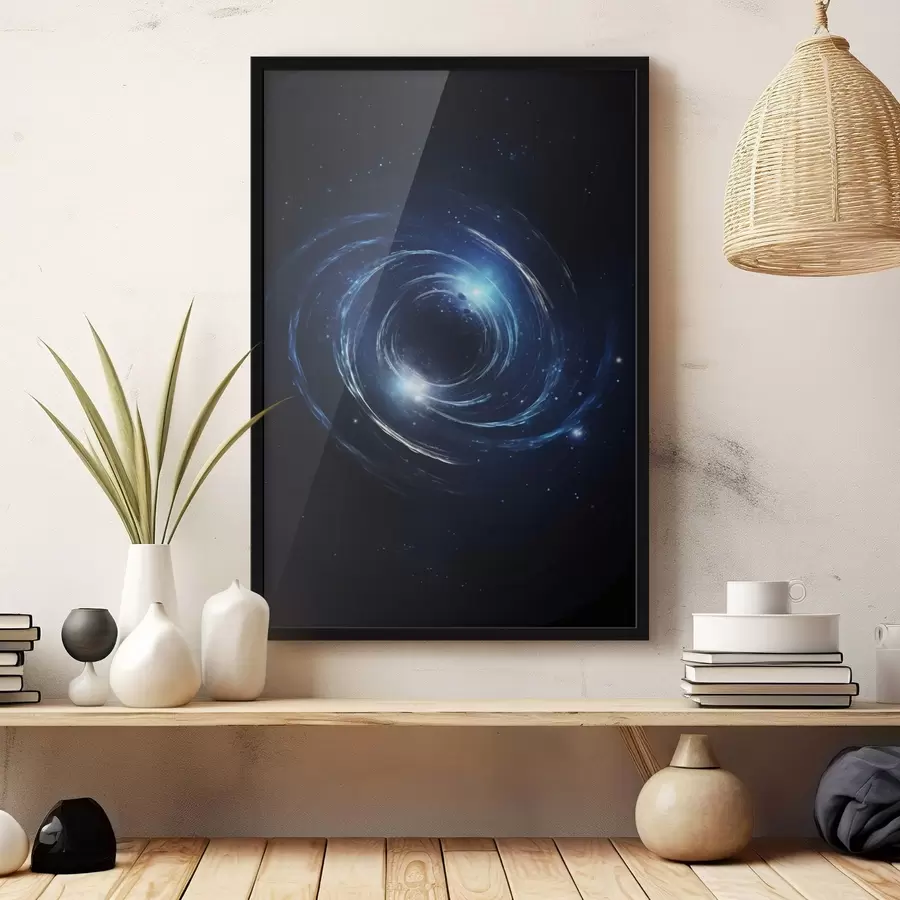 Fotobehang Ruimtedraaikolk in de diepe ruimte f45513