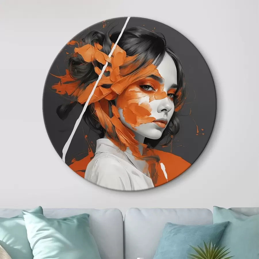  Peintures Iris violet avec bourgeons sur fond délicat r45489