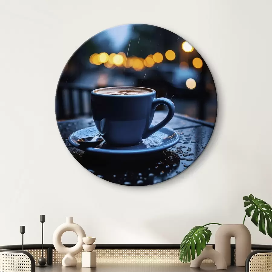  Peintures Peinture abstraite dans les tons beige et noir r45497