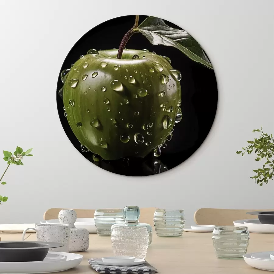  Peintures Un grand arbre sur une colline sous un ciel étoilé r45506