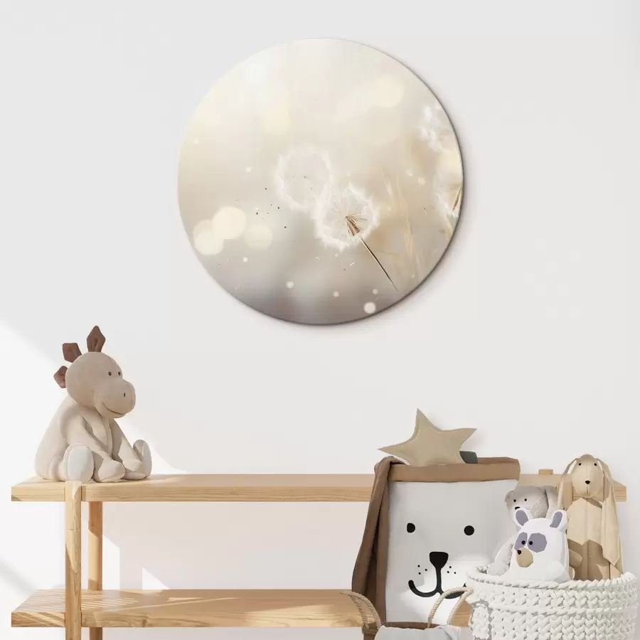  Peintures Pissenlits délicats en pleine lumière r45519