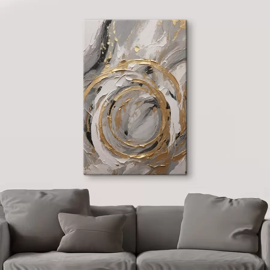  Schilderijen Witte pony met roze manen en bloemen s45487