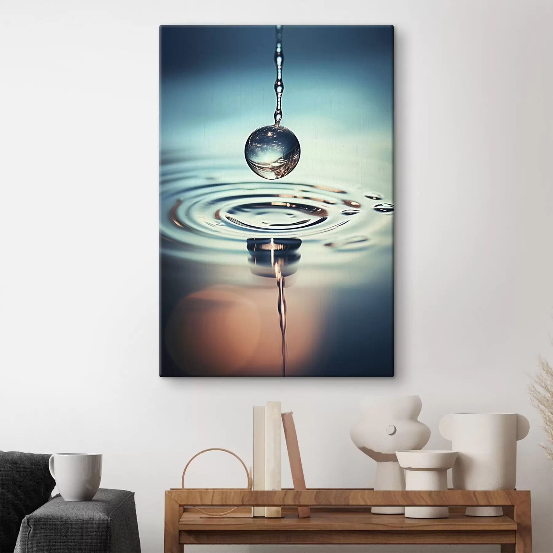  Schilderijen Felrode kersen in de zon s45501