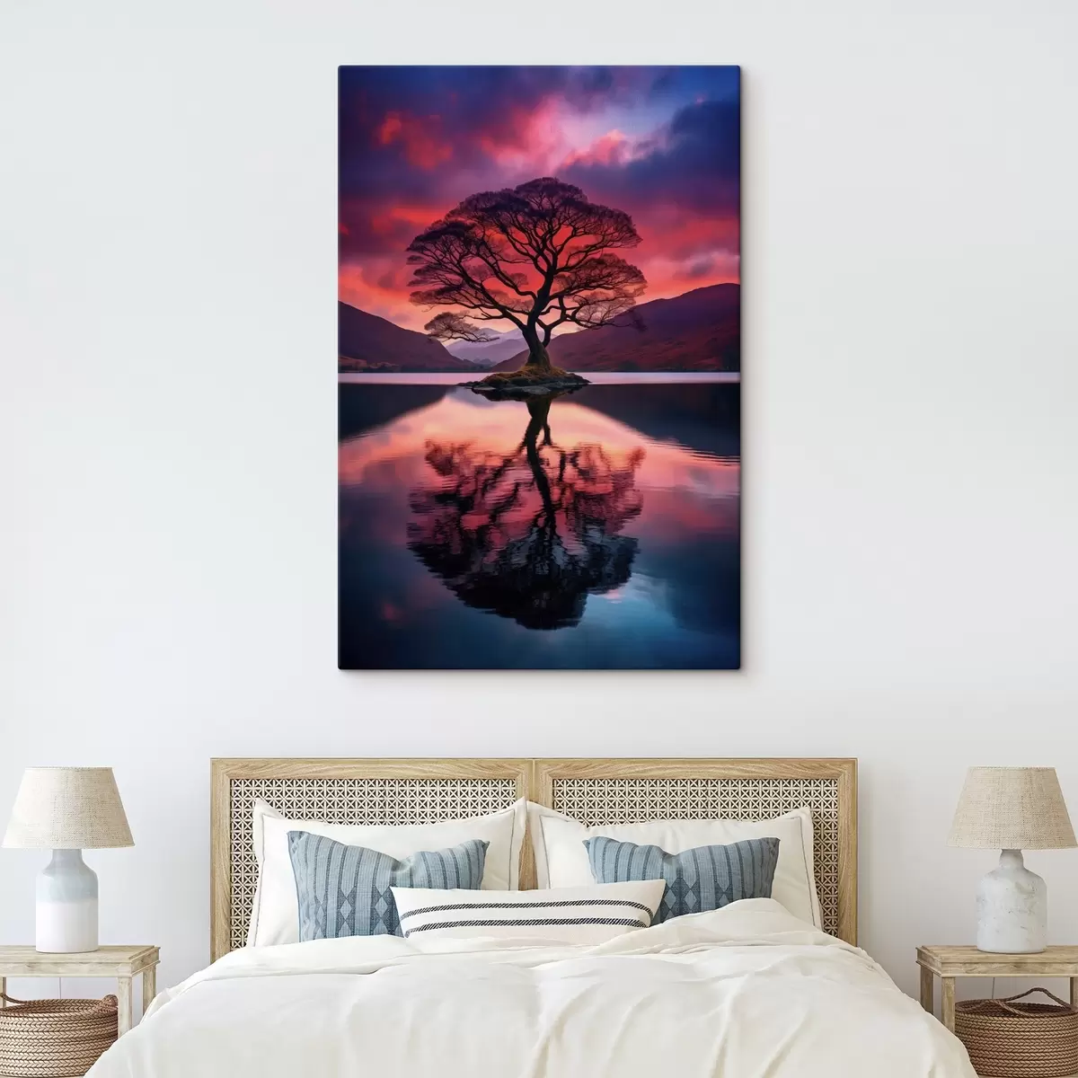  Schilderijen Waterdruppel die valt met lichtschijnsels s45504