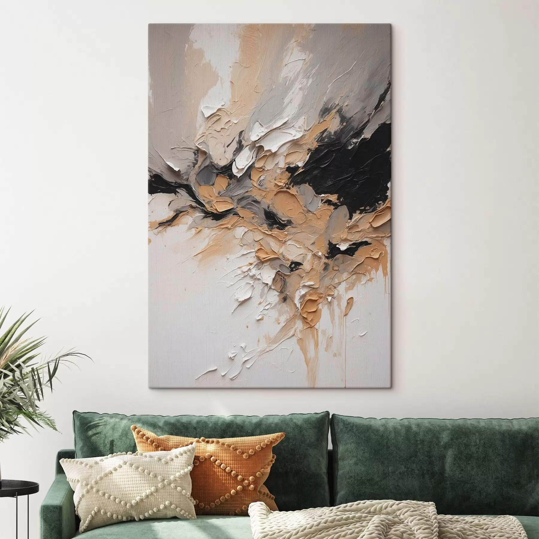  Schilderijen Abstracte textuur met verfstreken s45619