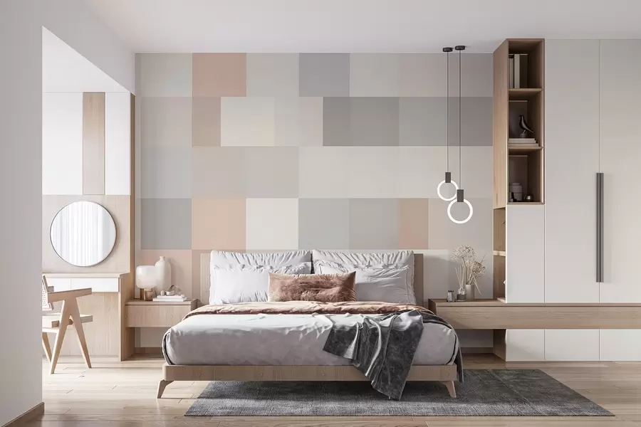 Papier peint photo Géométrie w04476