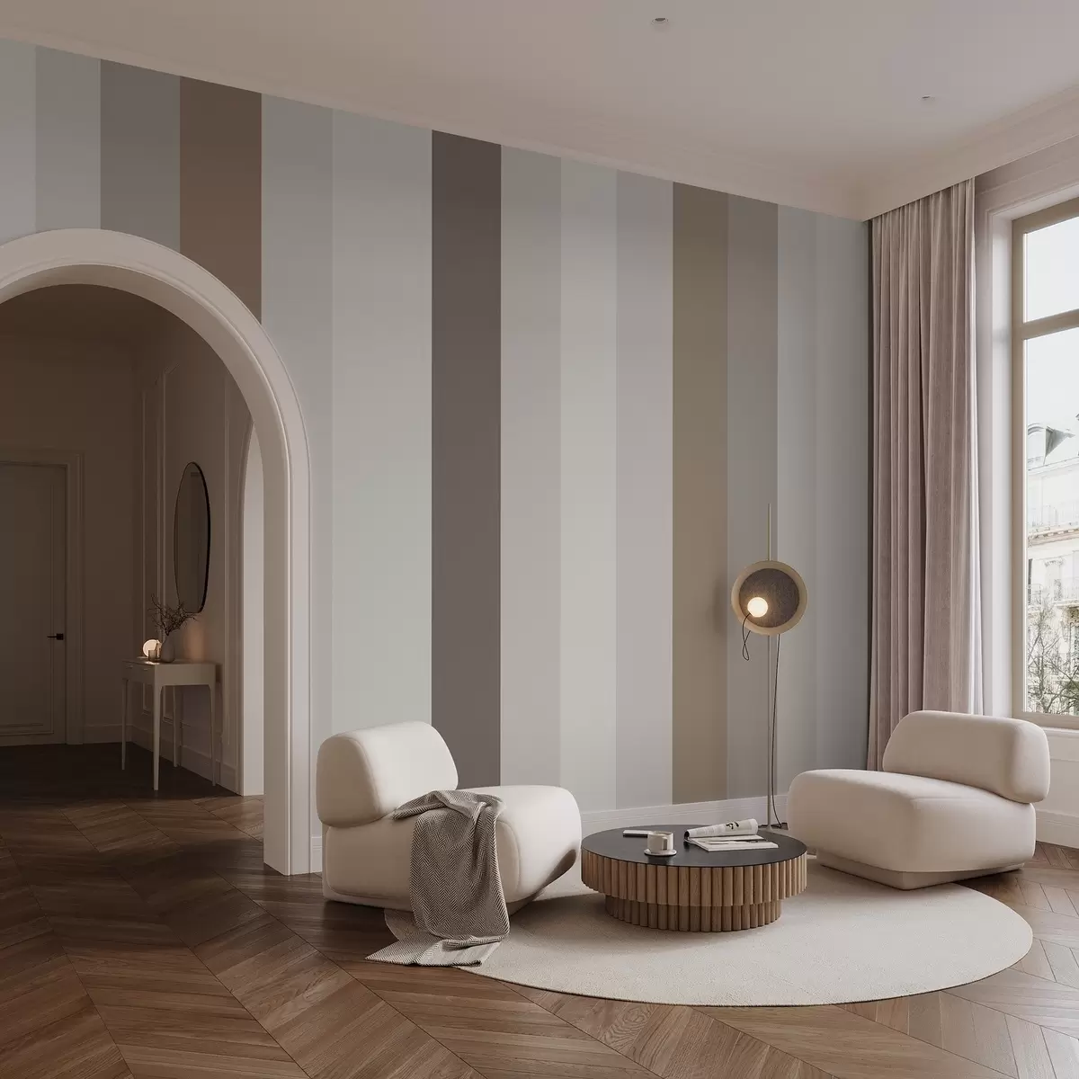 Fotobehang Lijnen w04478