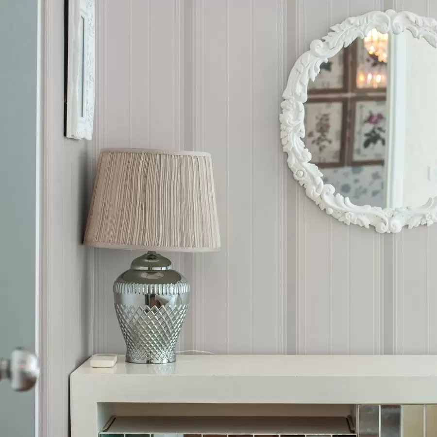 Papier peint photo Fond beige avec des rayures fines et moyennes de couleur gris-blanc a00559