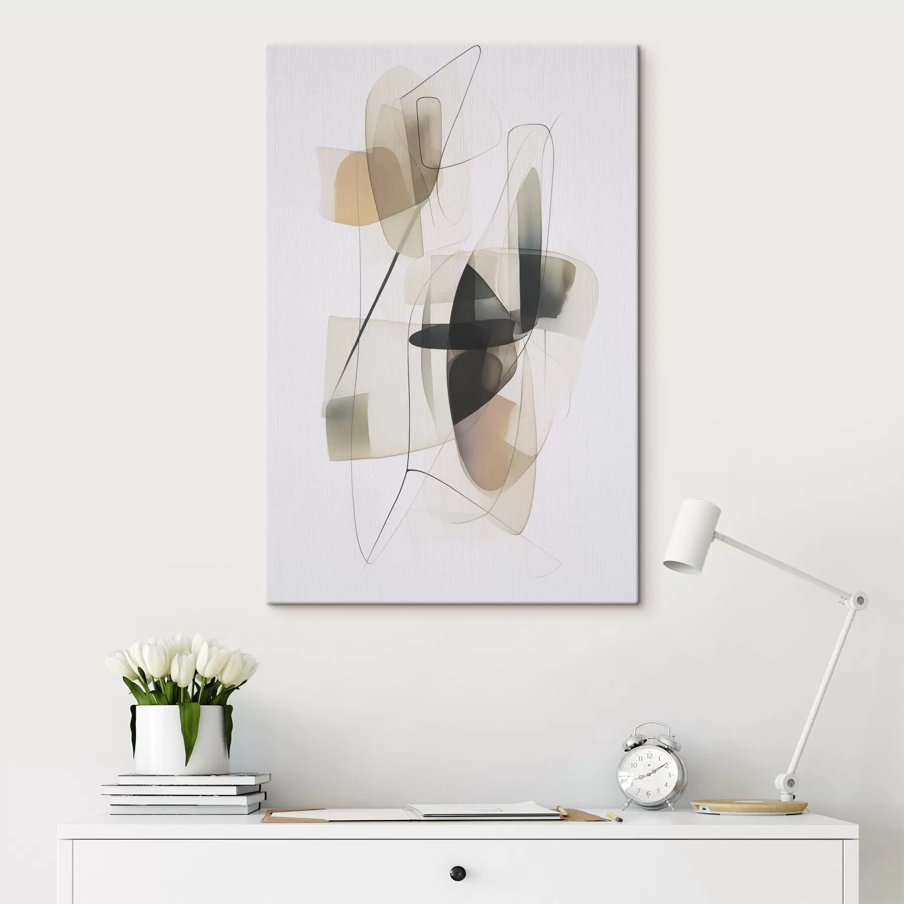  Schilderijen Abstractieplekken s45670