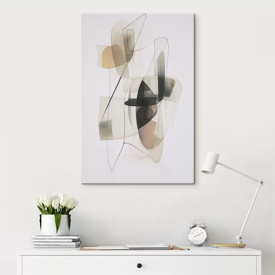  Schilderijen Abstractieplekken s45670