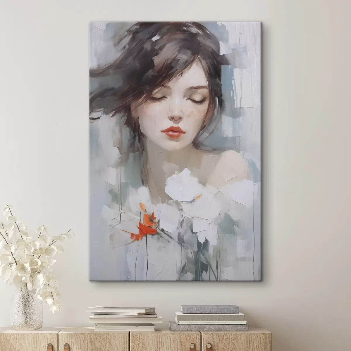  Peintures Portrait d'une femme s45672