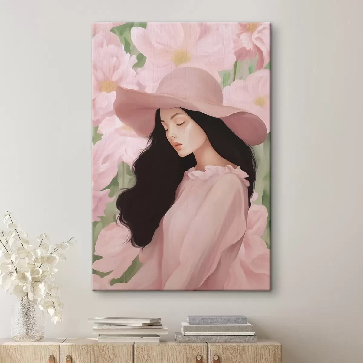  Schilderijen Meisje met hoed s45677