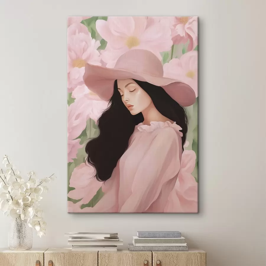  Schilderijen Meisje met hoed s45677