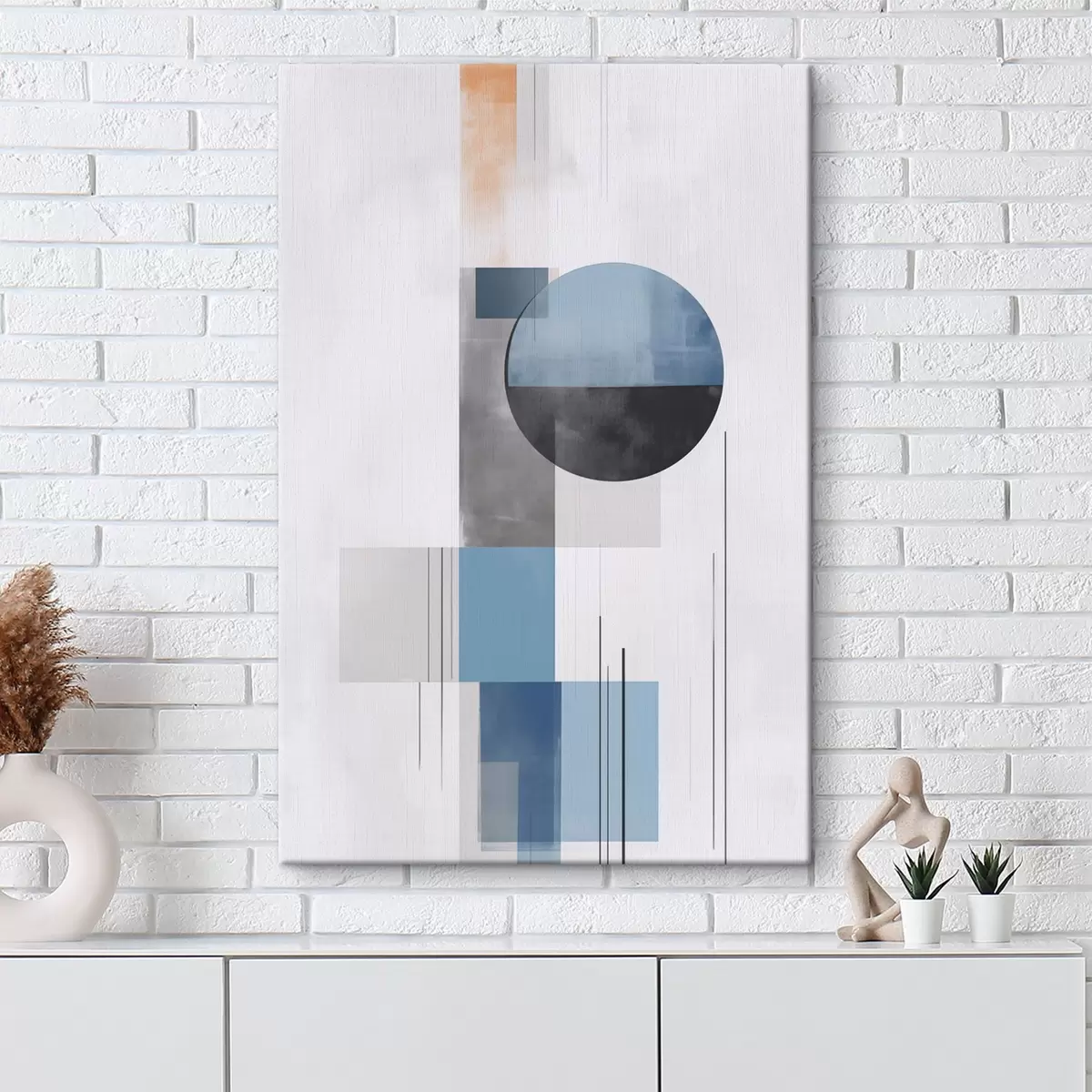  Peintures Abstraction géométrique s45680