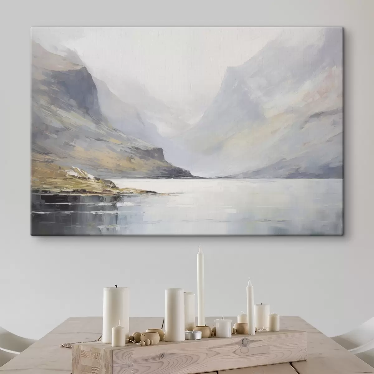  Schilderijen Baai bij de bergen s45687