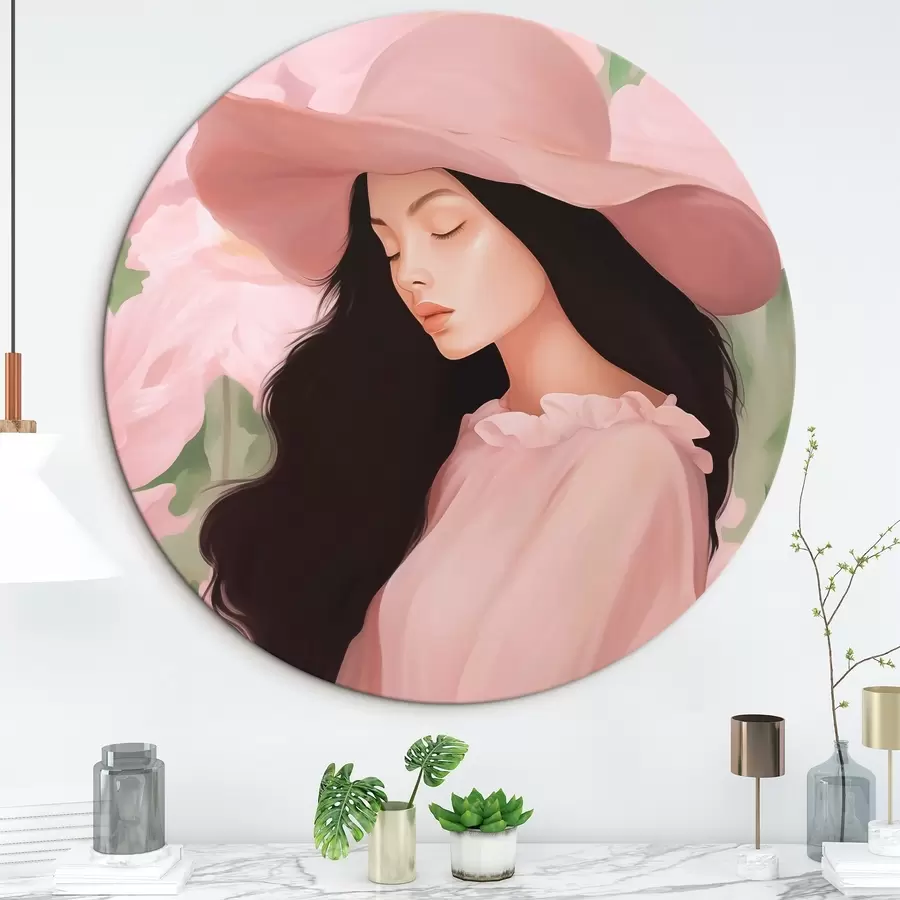  Schilderijen Meisje met hoed r45677