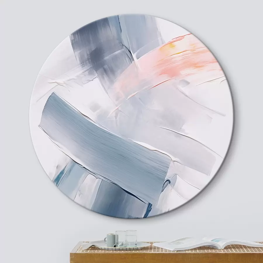  Schilderijen Abstractie imitatie van penseelstreken r45679