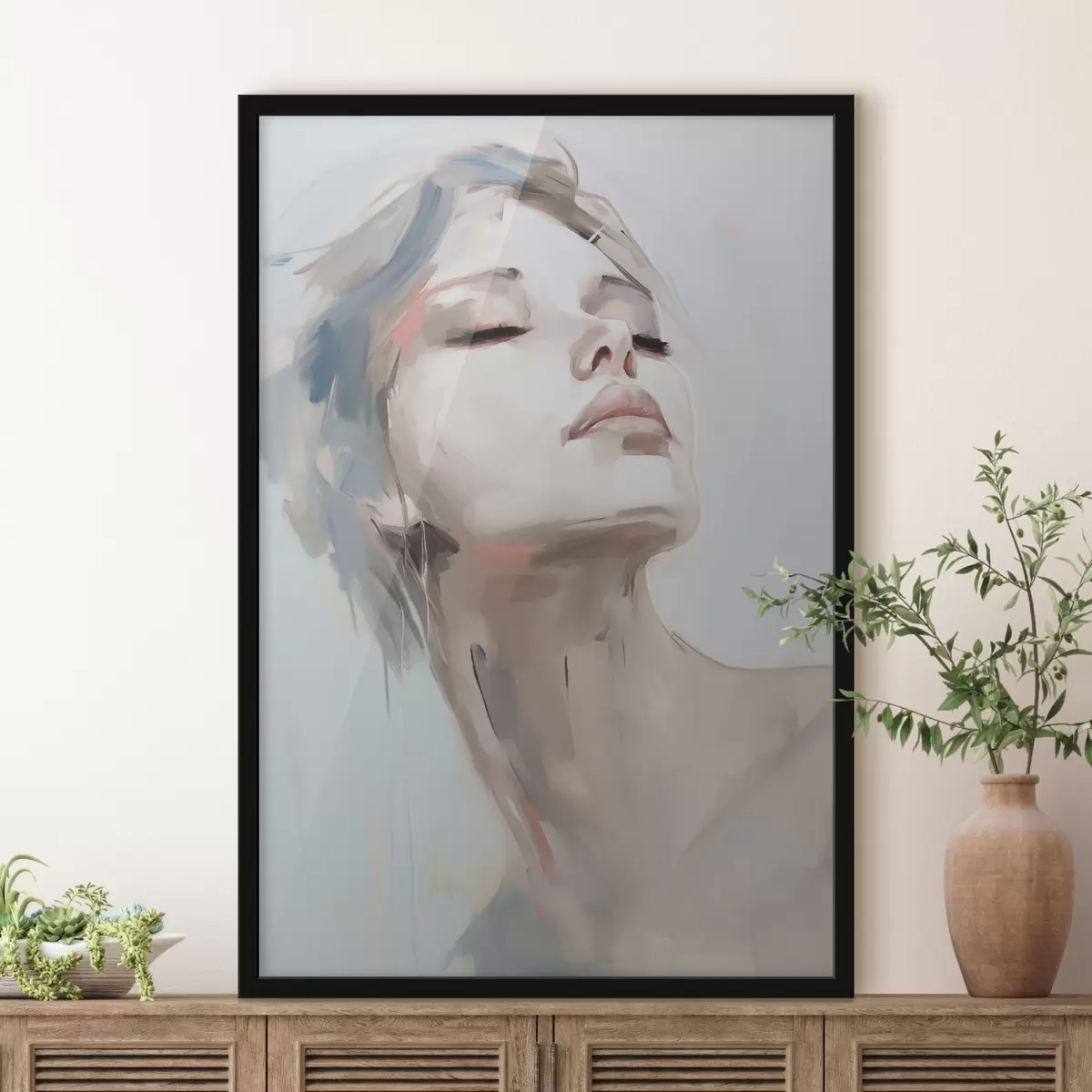 Affiche Portrait d'une jeune fille f45671