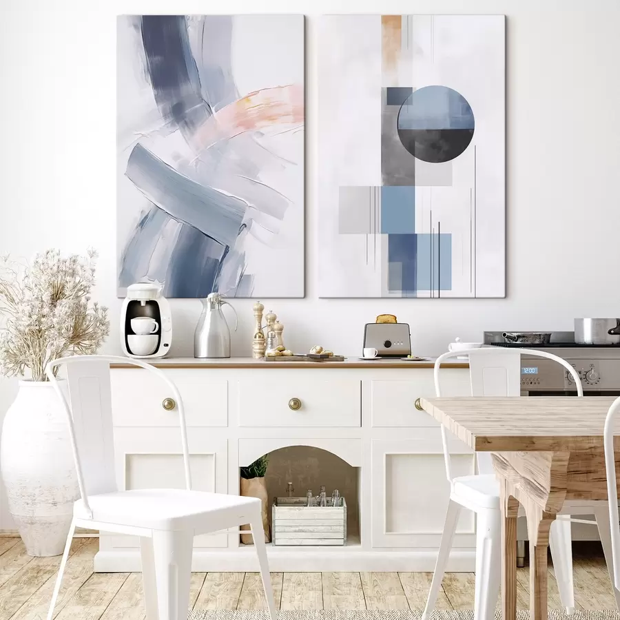  Peintures Abstraction géométrique m00679