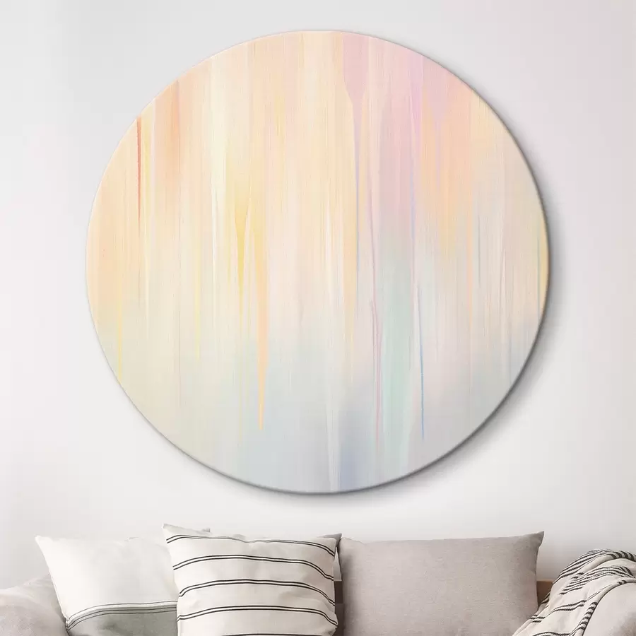  Peintures Rayures verticales abstraites dans des tons pastel r45508