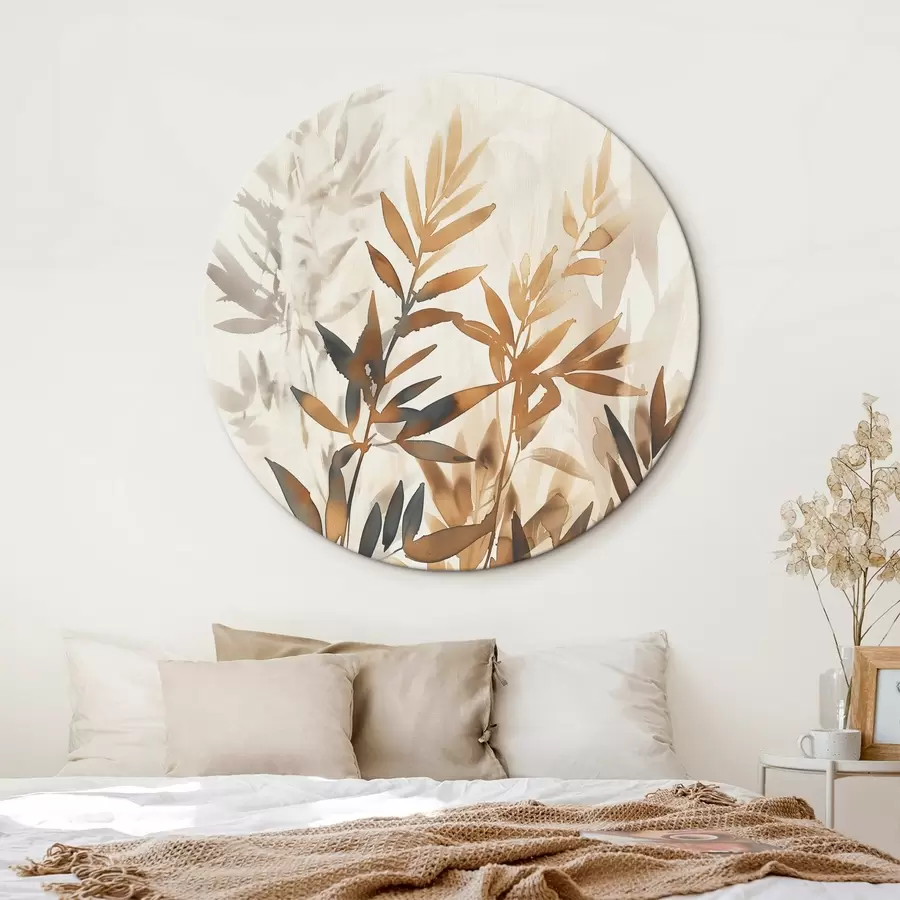  Peintures Branches délicates de feuilles r45752