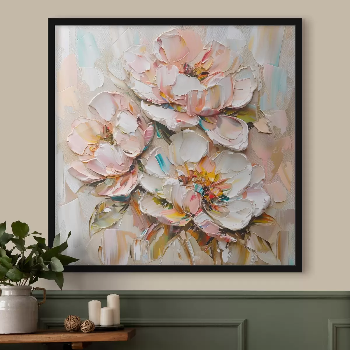 Affiche Grandes fleurs f45746