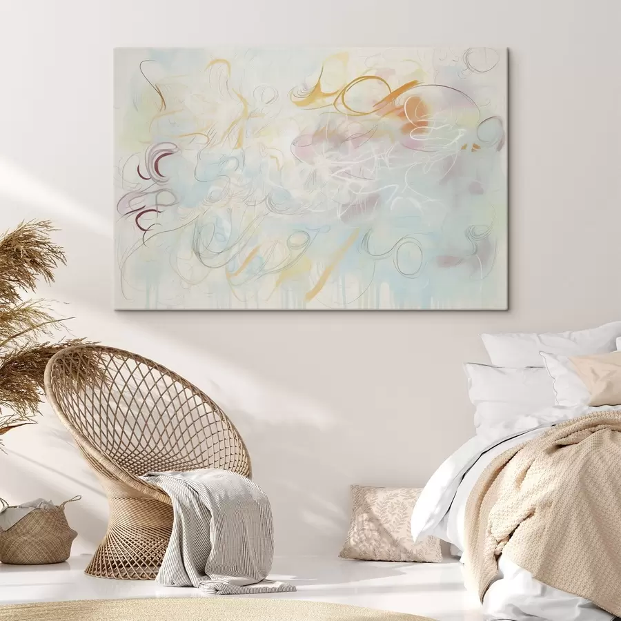  Peintures Abstraction avec des gribouillages s45772