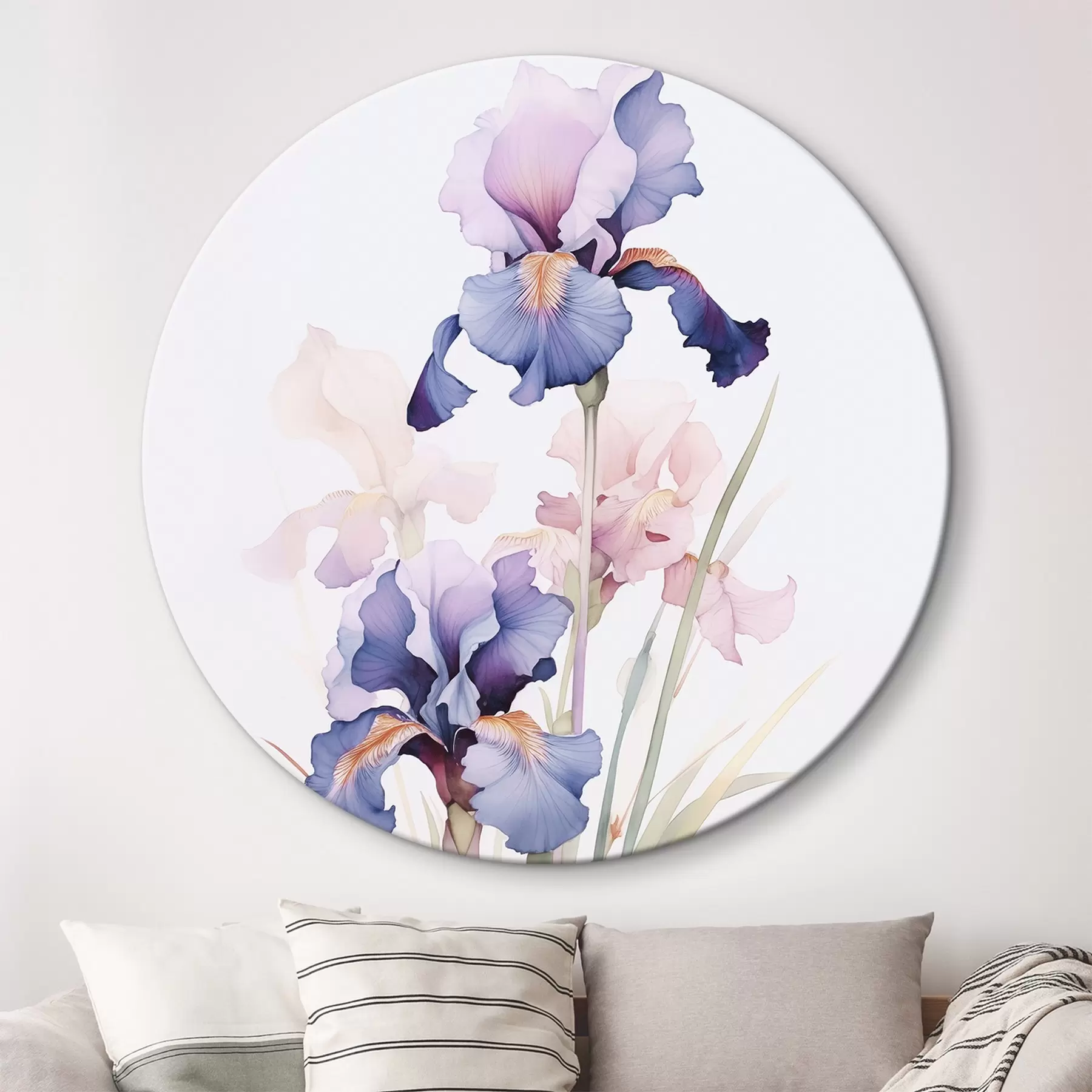  Peintures Iris imitation aquarelle r45762