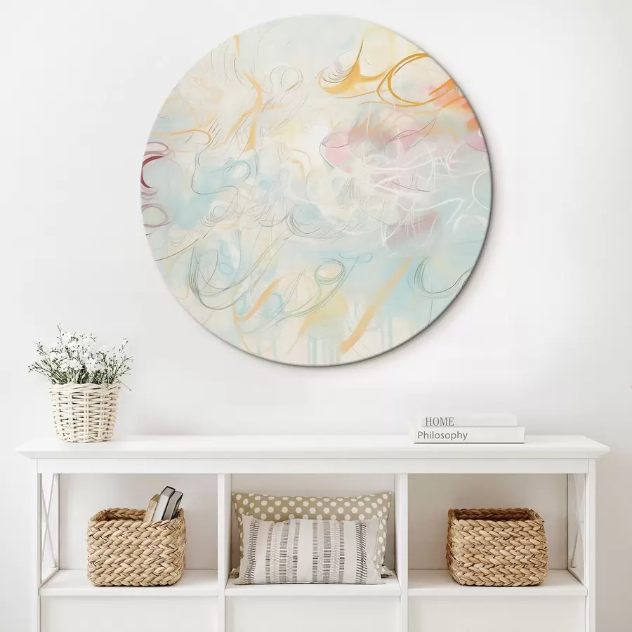  Peintures Abstraction avec des gribouillages r45772