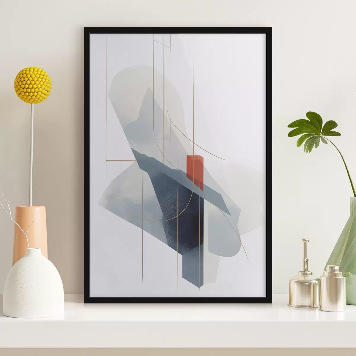 Poster Moderne abstractie f45770