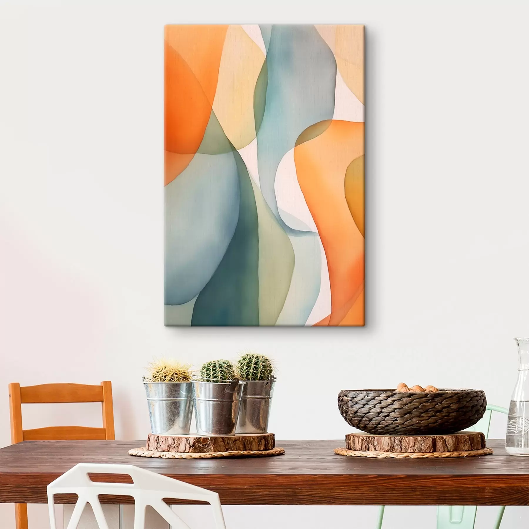  Peintures Vagues abstraites s45786