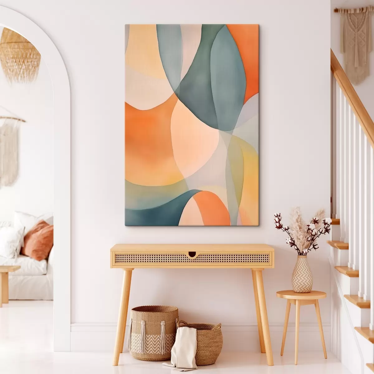  Peintures Vagues abstraites s45787